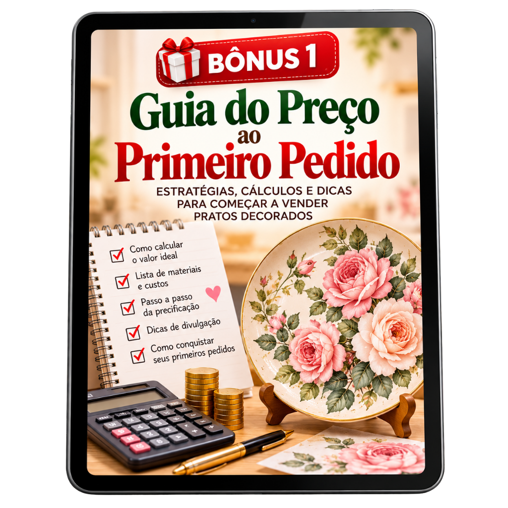 Bônus 1 - Guia do Preço ao Primeiro Pedido